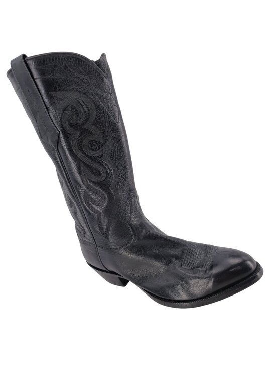 J.B. Hill Other - J.B. Hill Mens Size 10EE Wide Black Leather Cowboy Western Boots Handmade Texas